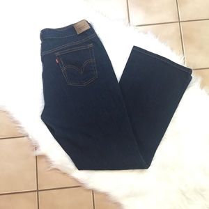 Ladies Levi Flare Jeans 515 Size 14